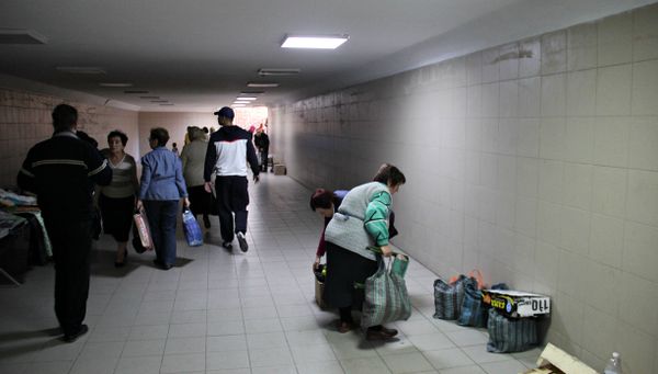 Рейд по местам стихийной торговли в Симферополе