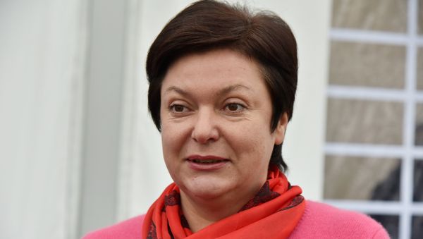 Министр образования, науки и молодежи Республики Крым Наталья Гончарова на Всероссийском форуме организаторов детского отдыха Детский лагерь — новое образовательное пространство в МДЦ Артек