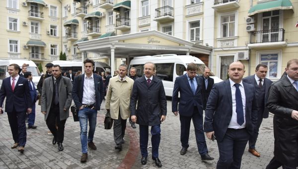 Визит делегации депутатов итальянских региональных советов и представителей делового сообщества Италии в Симферополь