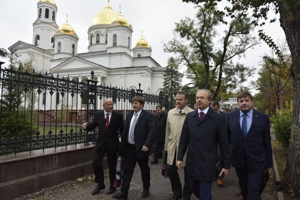 Визит делегации депутатов итальянских региональных советов и представителей делового сообщества Италии в Симферополь