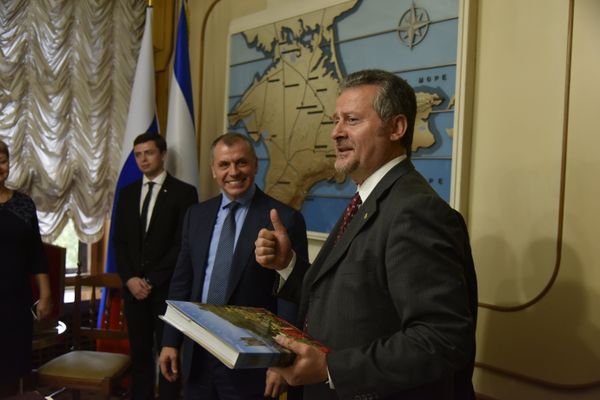 Визит итальянской делегации в Крым