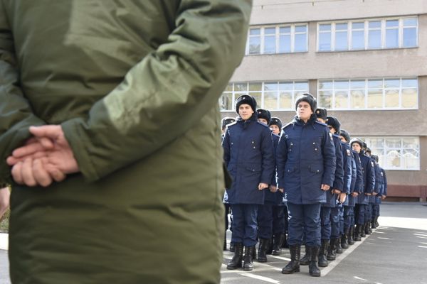 Отправка призывников в армию