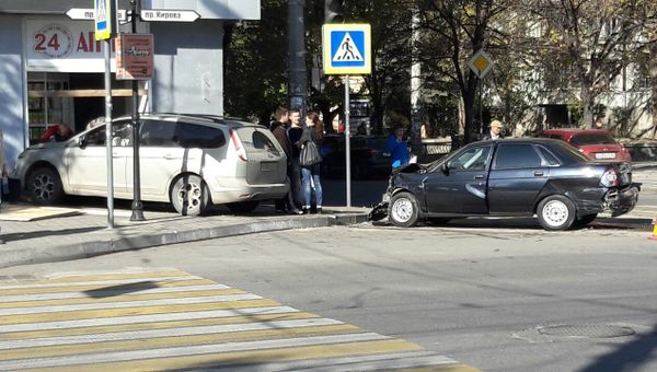 ДТП в центре Симферополя