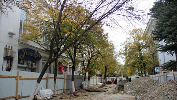 Реконструкция центральных улиц Симферополя