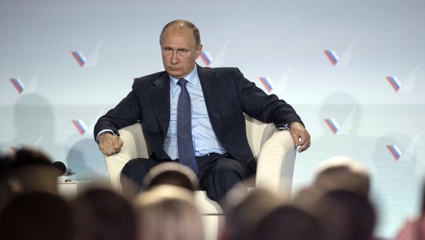 Рабочая поездка президента РФ В. Путина в Крым