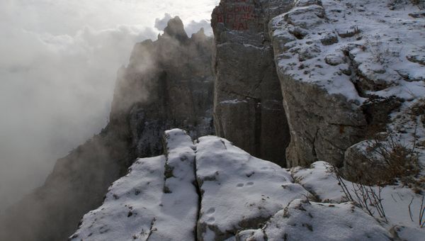Зима в Крыму