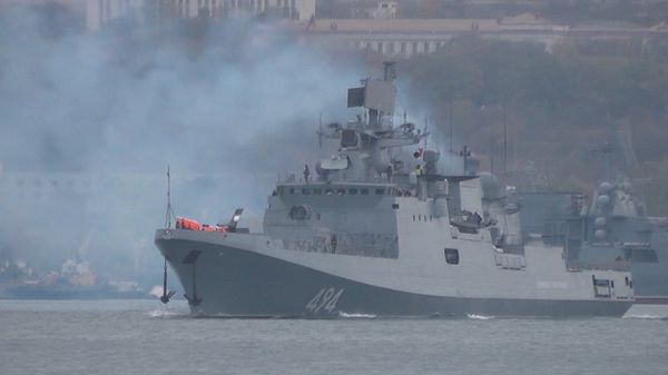 Фрегат ЧФ Адмирал Григорович отправился из Севастополя к берегам Сирии