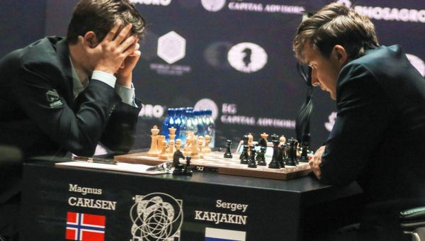 Шахматы. Матч за звание чемпиона мира 2016. М.Карлсен vs С.Карякин. Первый день