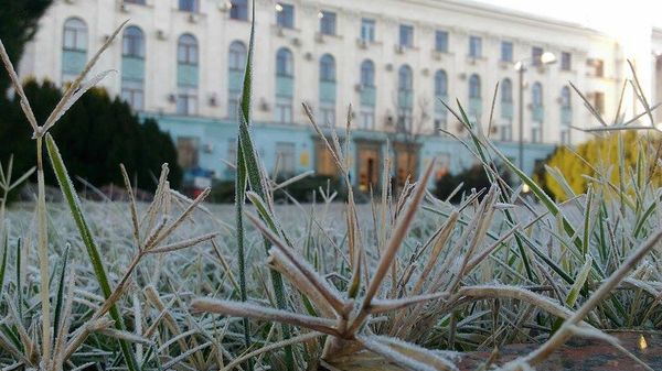 Заморозки в Крыму