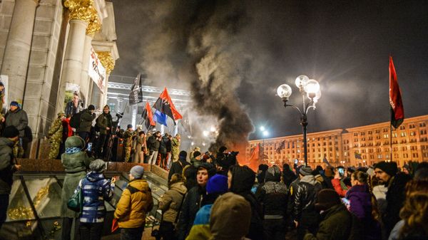 Годовщина начала событий на киевском Майдане