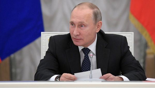 Президент РФ В.Путин