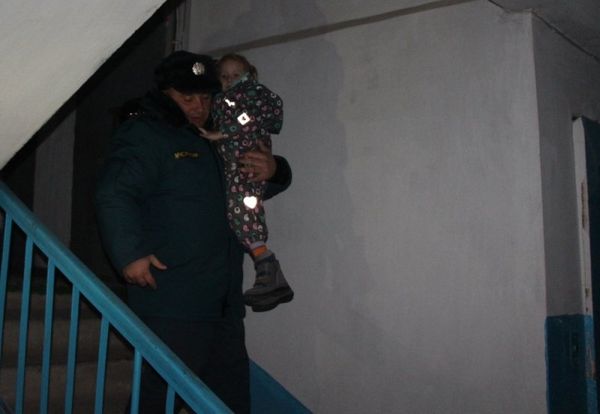 Пожар в девятиэтажном доме по пр. Победы в Симферополе