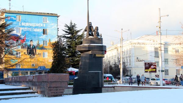 Зима в Севастополе
