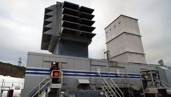 Мобильная газотурбинная электростанция (МГТЭС) на площадке Симферопольская вблизи села Денисовка в Крыму