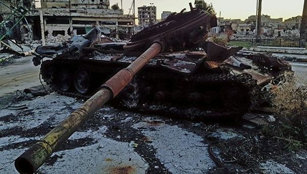 Ситуация в восточном Алеппо