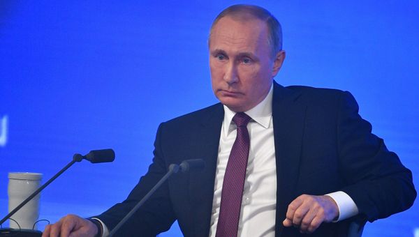 Двенадцатая ежегодная большая пресс-конференция президента РФ Владимира Путина Двенадцатая ежегодная большая пресс-конференция президента РФ Владимира Путина