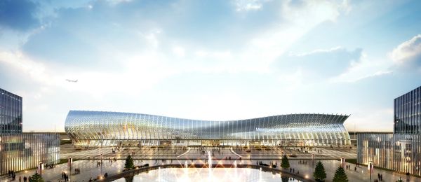 Проект нового аэровокзального комплекса аэропорта Симферополь