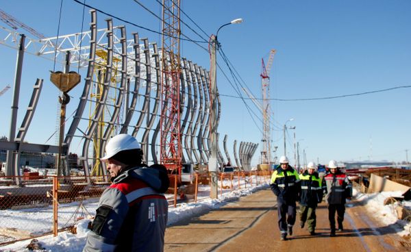 Строительство нового аэровокзального комплекса аэропорта Симферополь