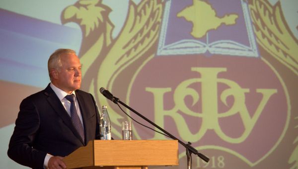 Ректор КФУ имени В.И. Вернадского Сергей Донич