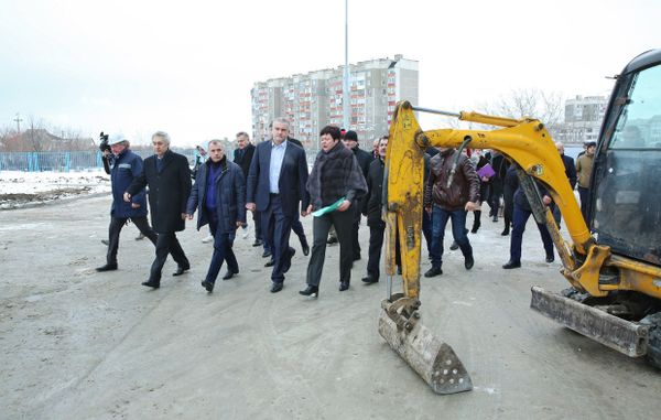 Школа в симферопольском микрорайоне Фонтаны