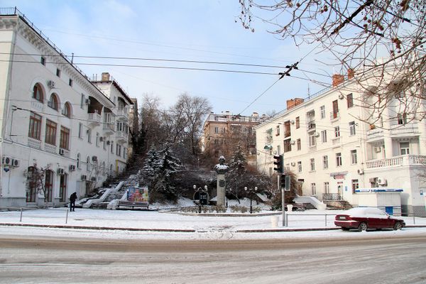 Зима в Севастополе