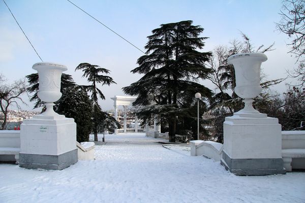 Зима в Севастополе