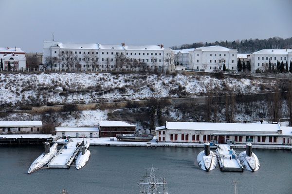 Зима в Севастополе
