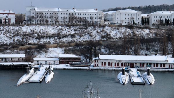 Зима в Севастополе