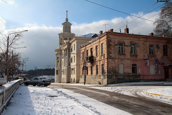Зима в Севастополе