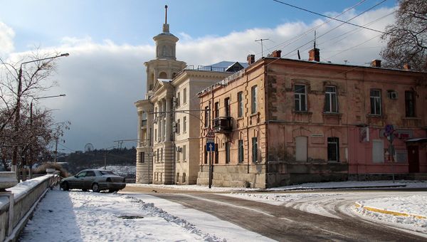 Зима в Севастополе