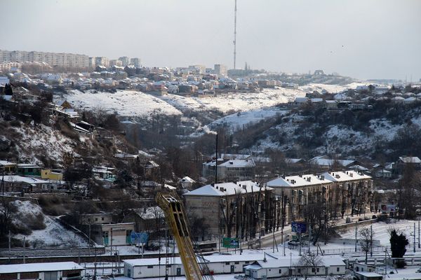 Зима в Севастополе