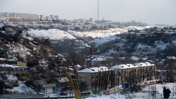 Зима в Севастополе