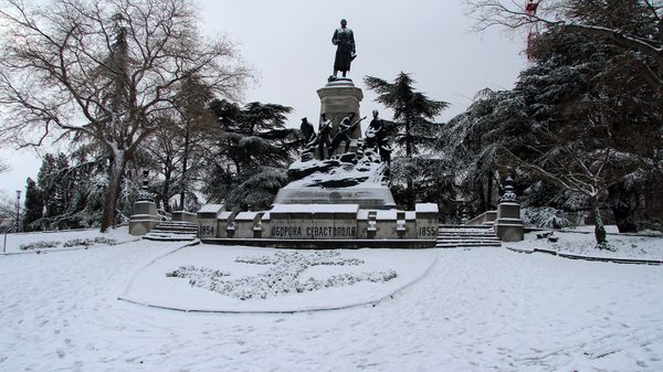Зима в Севастополе