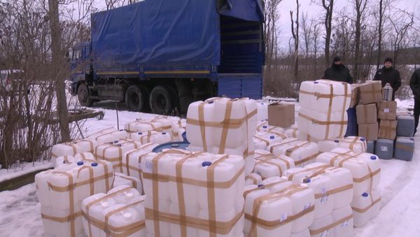 Сотрудники крымской полиции изъяли партию сырья для изготовления суррогатного алкоголя