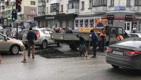 Ремонт дорог в Симферополе