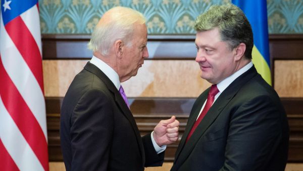 Встреча П.Порошенко и Дж.Байдена в Киеве Встреча П.Порошенко и Дж.Байдена в Киеве