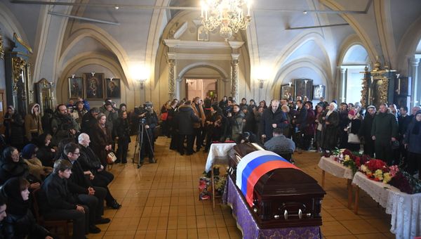 Церемония прощания с директором Международной общественной организации Справедливая помощь Елизаветой Глинкой