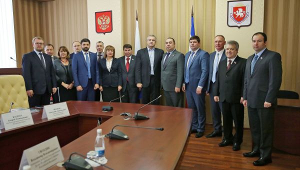 Глава Республики Крым Сергей Аксенов встретился с главой ЛНР Игорем Плотницким