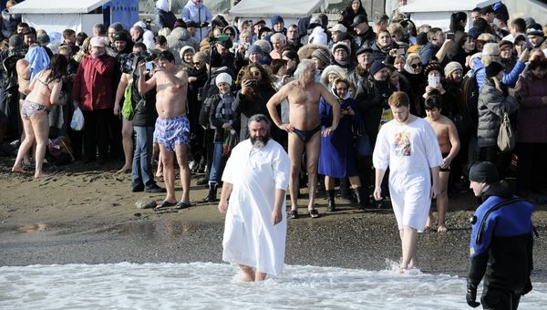Праздник Крещения в Ялте Праздник Крещения в Ялте