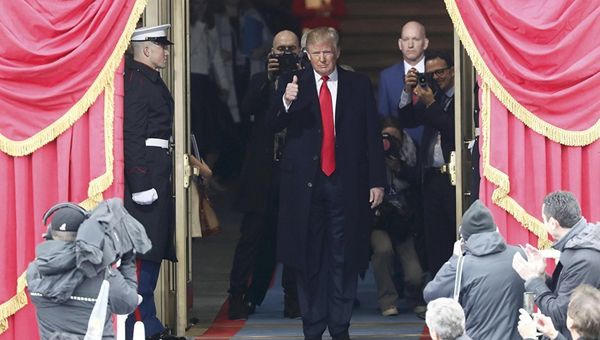 Инаугурация президента США Дональда Трампа