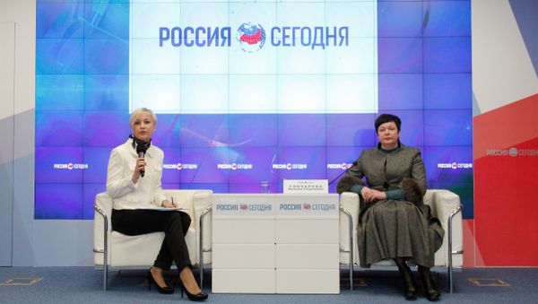 Пресс-конференция министра образования, науки и молодежи Республики Крым Натальи Гончаровой