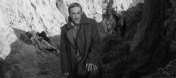 Стоп-кадр из фильма Служили два товарища, режиссер Евгений Карелов (1968 год)
