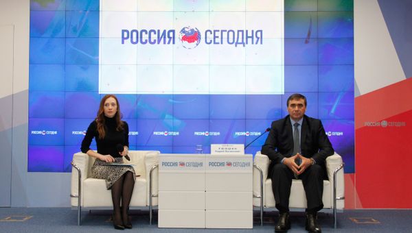 Пресс-конференция министра сельского хозяйства Республики Крым Андрея Рюмшина
