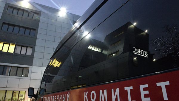 Автомобиль следственного комитета РФ. Архивное фото.