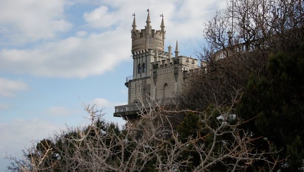 Замок Ласточкино гнездо в Крыму