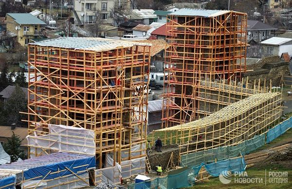 Реконструкция Генуэзской крепости в Судаке