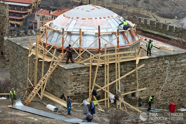 Реконструкция Генуэзской крепости в Судаке