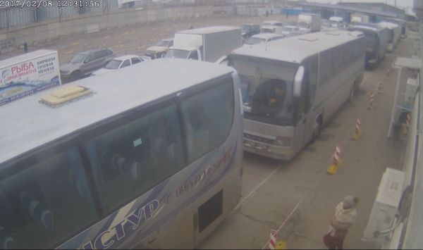 Очередь на Керченской паромной переправе