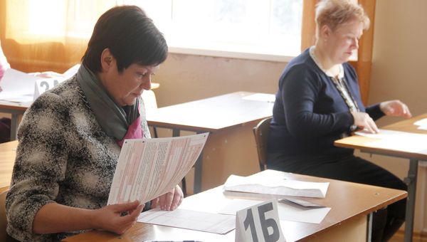 Министр образования, науки и молодежи Республики Крым Наталья Гончарова акция Единый день сдачи ЕГЭ родителями