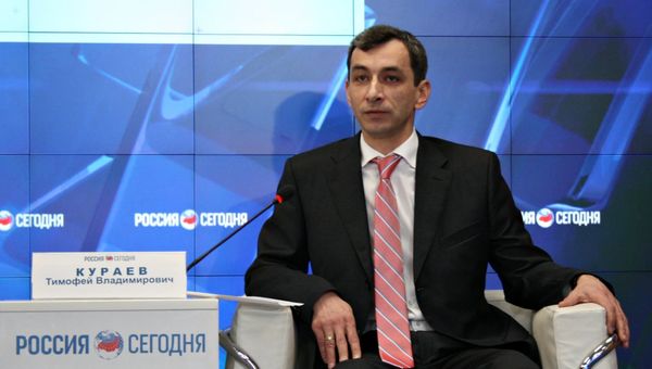 Руководитель управления Федеральной антимонопольной службы по Республике Крым и Севастополю Тимофей Кураев на пресс-конференции в мультимедийном пресс-центре МИА Россия сегодня в Симферополе
